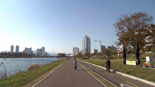 아침 최저 영하 4.6도‥ 사흘째 건조주의보